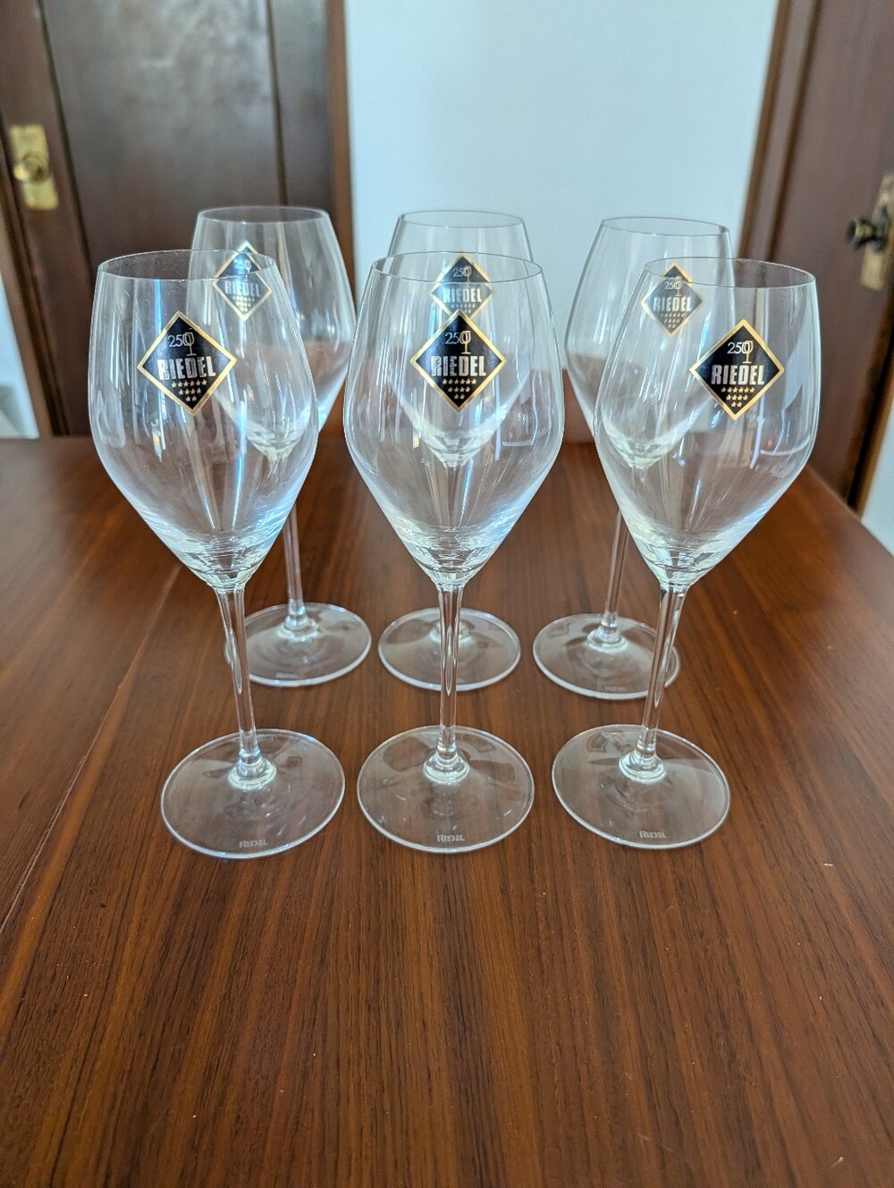 Set of 6 Riedel Inniskillin Icewine Crystal Wine Glasses Vinum